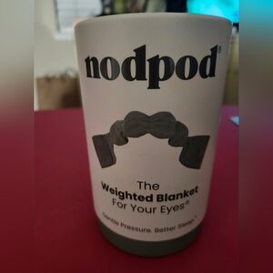 Nodpod Weighted Eye Blanket - Light Green